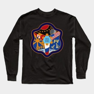 Black Panther Art - NASA Space Badge 77 Long Sleeve T-Shirt